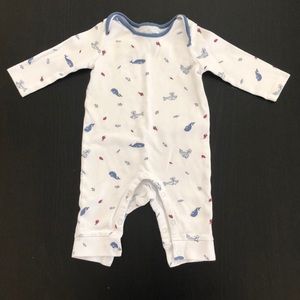 Little White Co. • Whale Onesie